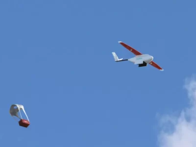 Zipline، آزمایش تحویل پزشکی توسط پهپاد در ایالات متحده