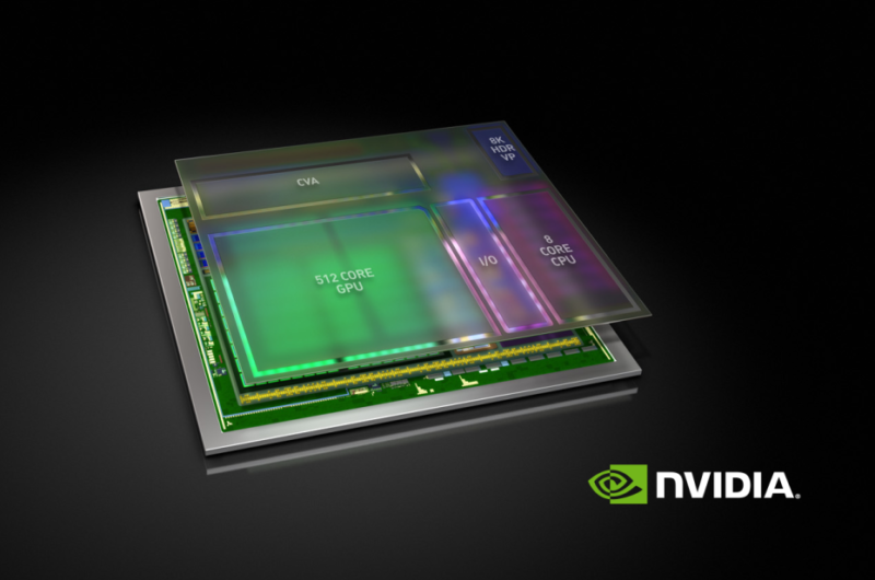 نام پیشنهادی  برای  فایل  تصویر  جایگزین:  سیستم روی تراشه  Nvidia's Xavier برای  خودروهای خودران