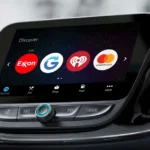 لوگوی GM و IBM در کنار هم با عنوان "OnStar Go".