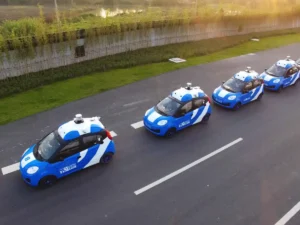 لوگوی پلتفرم رانندگی خودکار آپولو Baidu