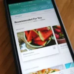 صفحه  نمایش  برنامه  FitGenie.