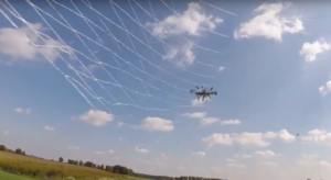 DroneHunter UAV از Fortem یک پهپاد کوچک را به دام می‌اندازد.