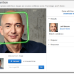 Amazon Rekognition که چهره‌های مشهور را در یک تصویر شناسایی می‌کند
