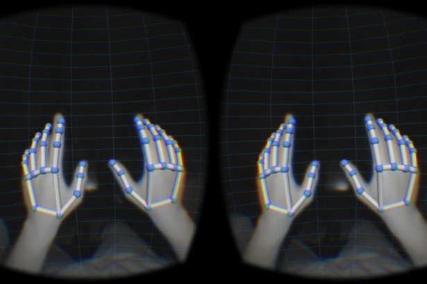 فناوری ردیابی دست Leap Motion برای برنامه های VR/AR