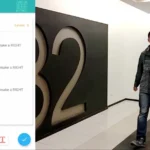 یک اسکرین شات از برنامه Path Guide مایکروسافت، که رابط کاربری و ویژگی های ناوبری آن را نشان می دهد.
