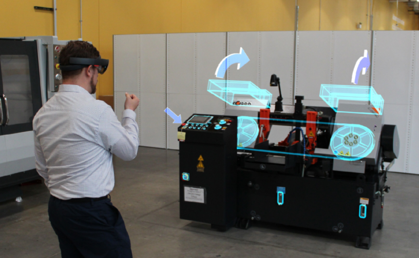 پلتفرم Scope AR WorkLink که در Microsoft HoloLens استفاده می‌شود