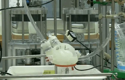 3D printed soft artificial heart