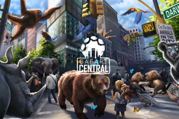 اپلیکیشن Internet of Elephants در حال نمایش حیوانات در محیط واقعی