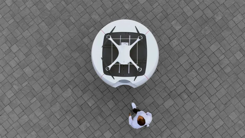 Matternet Station پهپاد خودران